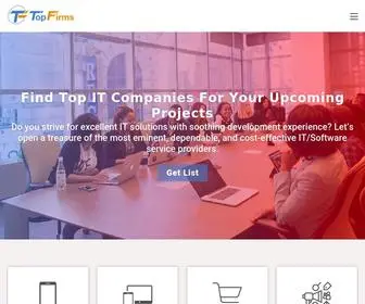 Topfirms.co(Top Firms) Screenshot