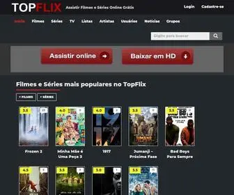 Topflix.pro(Sistema para Sites de Filmes Online) Screenshot