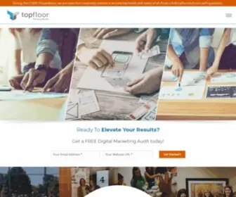 Topfloortech.com(Milwaukee Website & Digital Marketing Company) Screenshot