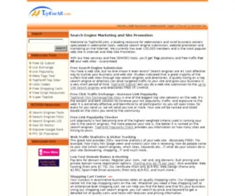 Topforall.com(Search Engine Marketing (SEM)) Screenshot