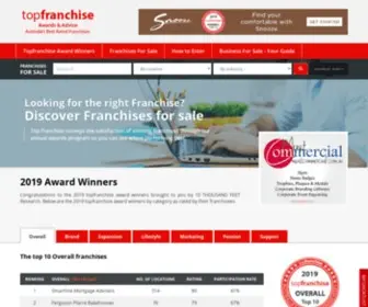 Topfranchise.com.au(Top Franchise) Screenshot