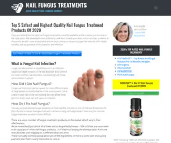 Topfungalnailtreatments.com(Top 5 Safest and Highest Quality Nail Fungus Treatment Products Of 2020) Screenshot