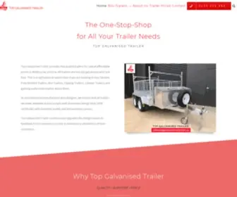 Topgalvanisedtrailer.com.au(Galvanised Trailers For Sale) Screenshot