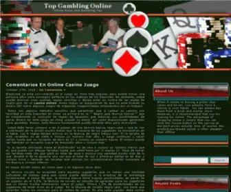 Topgamblingonline.com Screenshot