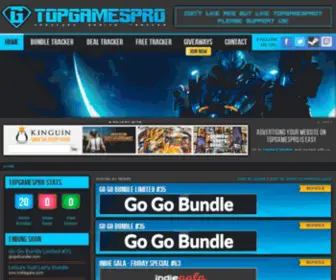 Topgamespro.com(Top Gaming Game Sites) Screenshot