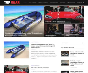 Topgear.ro(Top Gear) Screenshot