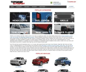 Topgearautosport.com(Headlights) Screenshot