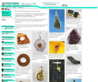Topgeo.de(TOP GEO Mineralienhandel GmbH) Screenshot