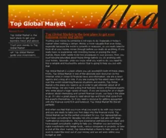 Topglobalmarket.com(To Create The World Famous B2B Site) Screenshot