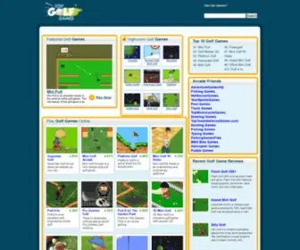 Topgolfgames.com(Golf Games) Screenshot