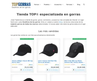 Topgorras.com(I➨ TopGorras ① 2021 ✓ Tienda online de gorras) Screenshot