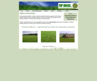 Topgrass.sk(TOP GRASS s.r.o) Screenshot