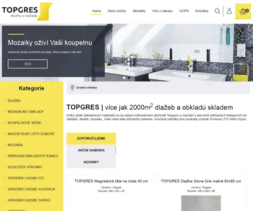 Topgres.cz(Klíčové slova) Screenshot