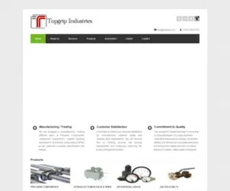 Topgrip.co.in(Topgrip Industries) Screenshot