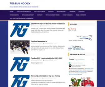 Topgunhockey.org(Topgunhockey) Screenshot