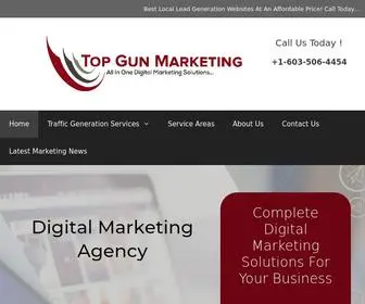 Topgunmarketers.com(Top Digital Marketing Agency & Website Services Near Me) Screenshot