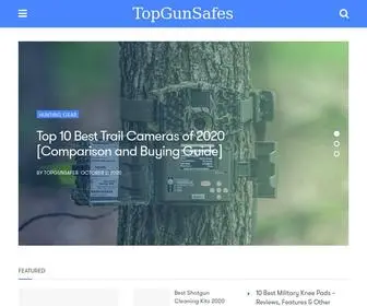 Topgunsafes.org(Gun & Safes Reviews) Screenshot