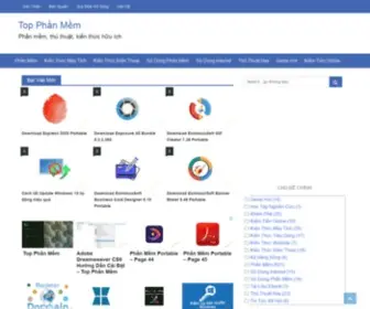 Tophanmem.com(Top Phần Mềm) Screenshot