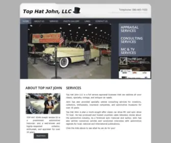 Tophatjohn.com(HOME and VIDEOS) Screenshot