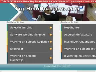 Topheadhunters.com(Topheadhunters) Screenshot