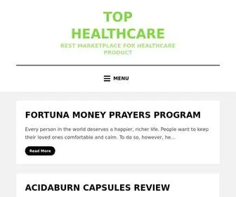 Tophealthcare.org(Top Health Care) Screenshot