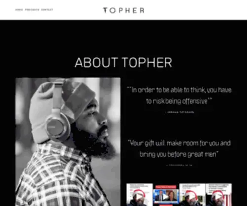 Tophertown.com(Topher) Screenshot