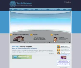Tophipsurgeons.com(This website) Screenshot