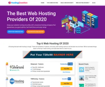 Tophostingreview.site(Best Web Hosting Reviews) Screenshot