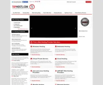 Tophosts.com(Top Web Hosting Providers) Screenshot