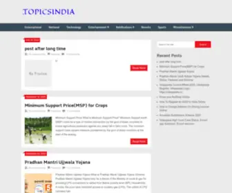 Topicsindia.com(Proudly Managed By ServerAvatar) Screenshot