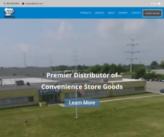 Topicz.com(Premier Distributor of Convenience Store Goods) Screenshot