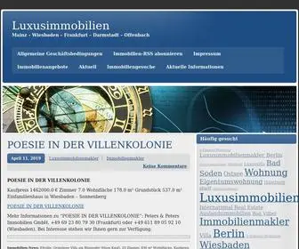 Topimmobilien-IN-Deutschland.de(Mainz, Frankfurt, Wiesbaden, Darmstadt, Offenbach) Screenshot