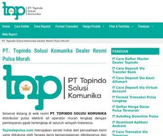 Topindopulsa.com(Topindo Solusi Komunika) Screenshot