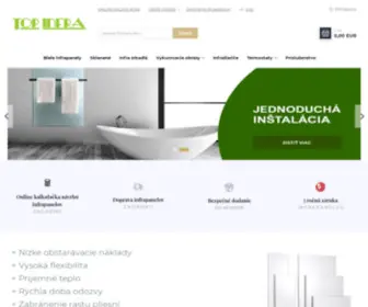 Topinfra.sk Screenshot