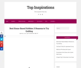 Topinspirations.com(Top Inspirations) Screenshot