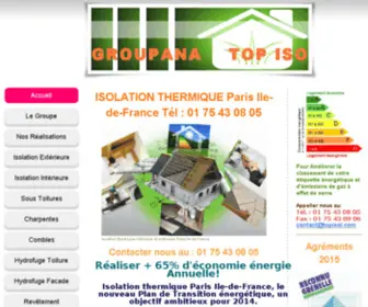 Topisol.com(Isolation) Screenshot