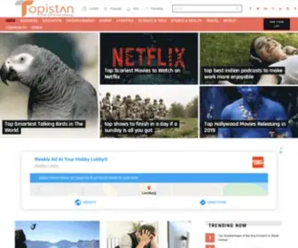 Topistan.com(Topistan) Screenshot