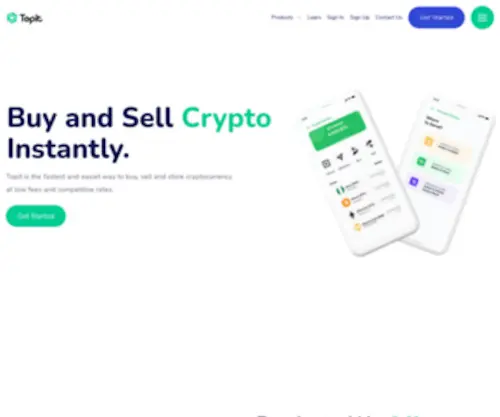 Topit.africa(Buy and sell cryptocurrency (Bitcoin)) Screenshot