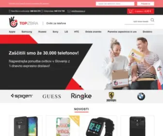 Topizbira.si(Ovitki za telefon) Screenshot