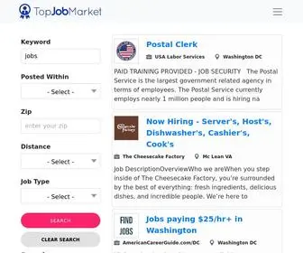 Topjobmarket.net(TopJobMarket) Screenshot