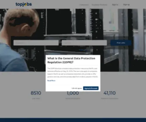 Topjobs.com(Topjobs) Screenshot