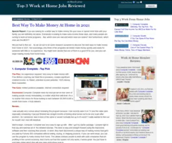 Topjobsreviewed.com(Work From Home) Screenshot