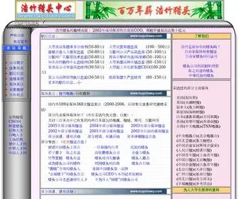 Topjobway.com(浩竹猎头中心网) Screenshot