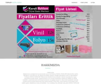 Topkapidijitalbaski.com(TOPKAPI MATBAACI) Screenshot