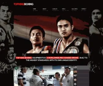 Topkingboxing.com(Top King Boxing) Screenshot