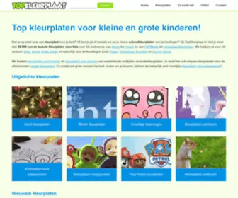 Topkleurplaat.nl(® GRATIS Leuke Kleurplaten) Screenshot