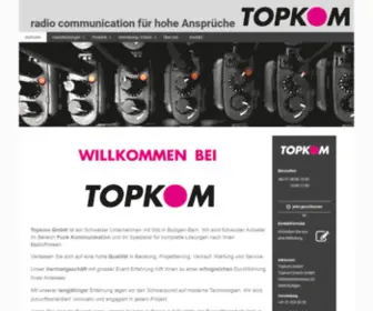 Topkomevents.ch(Topkom) Screenshot