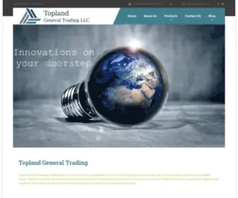 Toplandgt.com(Topland General Trading LLC) Screenshot