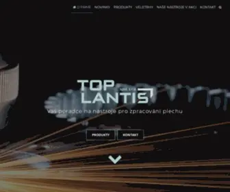 Toplantis.cz(TOP LANTIS) Screenshot