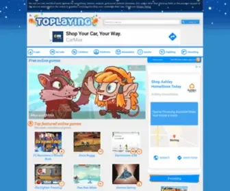 Toplaying.com(Free online games at ToPlaying) Screenshot
